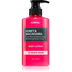 KUNDAL Honey & Macadamia White Musk hranjivo mlijeko za tijelo s hidratantnim učinkom 500 ml Cene