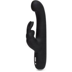 Happy Rabbit rabbit vibrator - Slimline, crni Cene