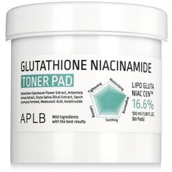 APLB Glutathione Niacinamide Toner Pad losjon in sprej za obraz 60 kos unisex Cene