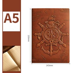 INF 3D reliefni navtični dnevnik Brown, (21583343) Cene