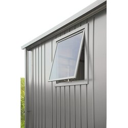 BIOHORT Europa Bočni prozor Europa (Debljina stijenke: 0,5 mm, Materijal prozora: Plexiglas®, Metalik srebrne boje) Cene