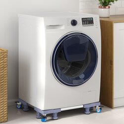 vidaXL podloga za perilicu s kotačima Podesiva 250 kg Cijene