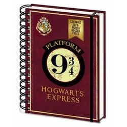 Pyramid Harry Potter (Platform 9 3/4) A5 Wiro Notebook Cene
