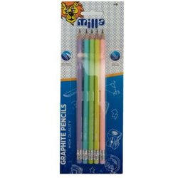 Milla grafitne olovke pastel 5/1 blister ( 10/0653 ) Cene