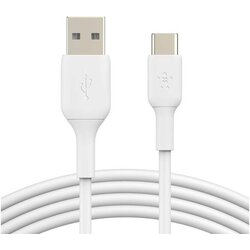 Belkin USB-C/USB-A Cable 1m PVC, white CAB001bt1MWH Cene