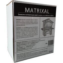  Vatrostalni mort Matrixal 4 kg Cijene