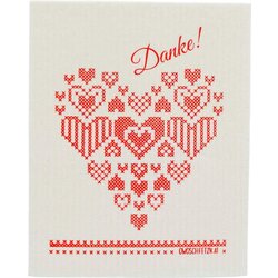 OWOSCHFETZN Spužvasta krpa "Vez" - Danke! Cijene