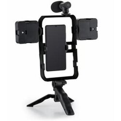  Mini tripod AY-49X-2 sa LED svetlima i mikrofonom crni Cene