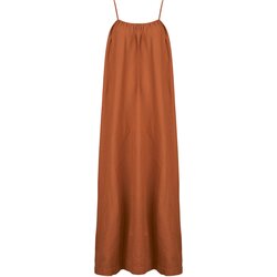 Vila VIPRISILLA SINGLET LONG DRESS Smeđa Cene