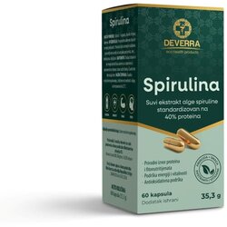 Deverra Spirulina, 60 kapsula Cene