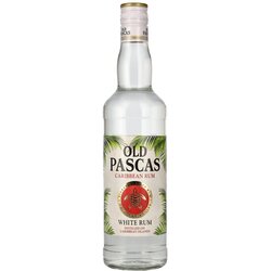 Old Pascas Rum Barbados White alk. 37.5%, 0.7 l Cene