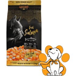 Leonardo Fresh Salmon Low Crab 1.5kg, Hrana Sa 85% Svežeg Lososa i Živine Cene