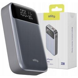 ALLITY prijenosna baterija APB-200 PD 33W 10000 mAh siva Cene