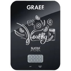 GRAEF KS 202 digitalna kuhinjska vaga digitalna Opseg mjerenja (kg)=5 kg crna Cene