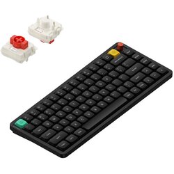 Nuphy Air75 V3 Brezžična nizkoprofilna mehanska tipkovnica / Nebula Dark / Red nano / 2.4GHz / BT, (5000060475) Cene