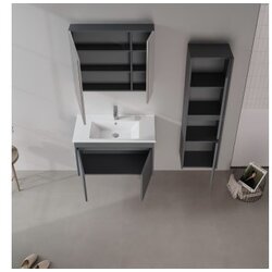 Hanah home Kupatilski ormarić sa umivaonikom i ogledalom (2 komada) Side 85 v2 744 Cene