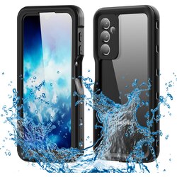 ShellBox Vodootporna IP68 360° maska za Samsung Galaxy A25 5G – Crna Cene