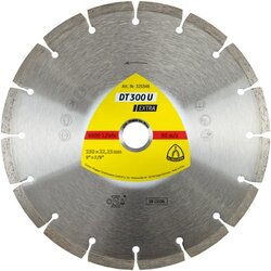 Klingspor Diamond Diamond Diamond 230mm x 2,3 mm x 22,2 mm DT300U, beton, (21118274) Cene