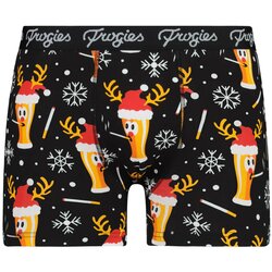 Frogies Men's boxers Smoke beer black Christmas Cene