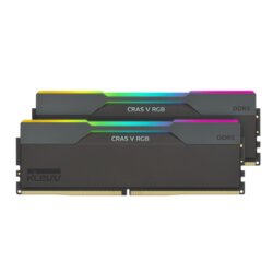 Klevv RAM DDR5 64GB Kit (2x32GB) 6000MT/s CL30 1.35V, Cras V RGB, črn, EXPO/XMP Cene