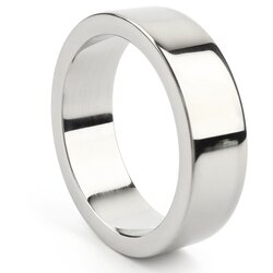 Mr. Steel Wide Band C-Ring 45mm Silver Cene