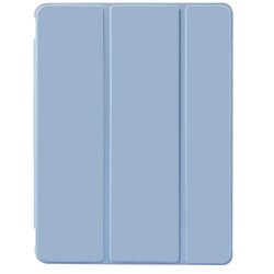 Transparent TPU + PU Leather futrola za iPad 10.2 (2020) - Baby Blue Cene