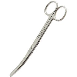 Hauptner Makaze oštro-tupo krive 16,5cm S-line Cene