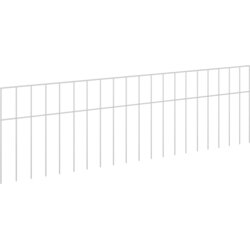 vidaXL Vrtni panel ograje 48 pcs Pocinkano jeklo Srebrna, (5000301288) Cene