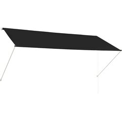 Maison Chic Zložljiva tenda - Senčniki 300x150 cm antracitne barve, (22038921) Cene