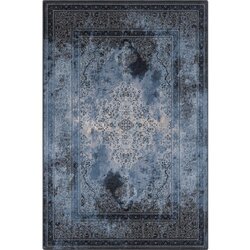 Agnella Plavi vunen tepih 100x180 cm Difida – Cene