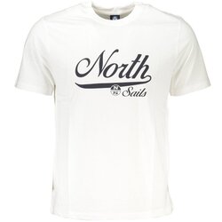 North Sails Majice s kratkimi rokavi 902835000_BI0101 Bela Cene