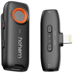 Hohem MIC-01 1TX + 1RX Lightning Black Cene