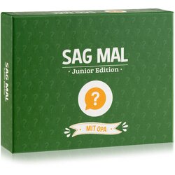 Spielehelden Sag mal...Opa - Junior Edition igra za medsebojno spoznavanje 100+ vprašanj Število igralcev: 2+ Starost: od 8. leta dalje Cene