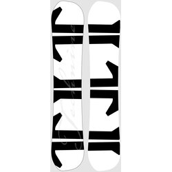 Technine The Nines Asym T9 Classic Snowboard white Cene