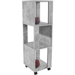CARRYHOME regal 34/111/34 cm siva Cene