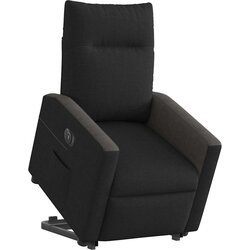 Maison Chic Električni naslanjač - Relax naslanjač s funkcijo vstajanja črn, (22062691) Cene