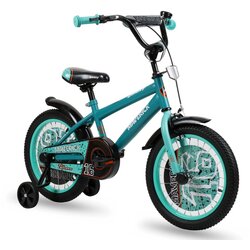 Galaxy bicikl za dečake maverick, 16", tirkizni Cene