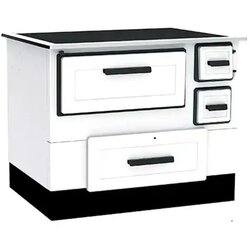 Alfa Plam šporet na čvrsto gorivo 55 termo eco rl, beli, levi Cene