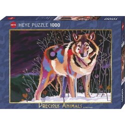 Heye Puzzle Precious Animals Night Wolf 1000 delova 29939 Cene