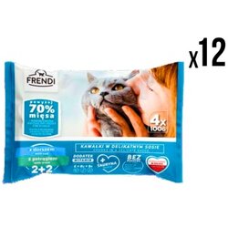 FRENDI kesice 12x (4x100g) za mačke bakalar i pastrmka x48 kesica ( 5840 ) Cene