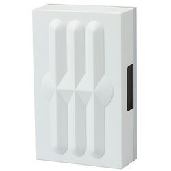 HEIDEMANN Dvozvočni zvonec Tebas (Do x Š x V: 45 x 105 x 168 mm, 82 dB, Bele barve, 230 V) Cene