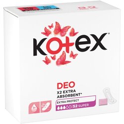 Kotex Super Deo dnevni vložki 52 kos Cene
