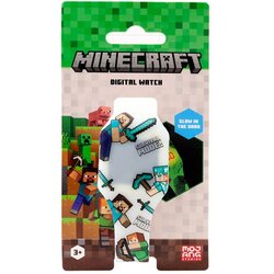 Mojang Dječiji silikonski digitalni sat Minecraft, Bijeli Cene