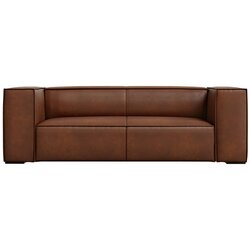 Windsor & Co Sofas Rjava usnjena zofa v barvi konjaka 212 cm Madame - Windsor & Co Sofas Cene