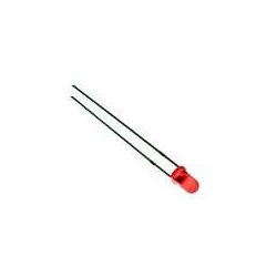 Schukat Electronic LED dioda difuzna crvena 3 mm Cene