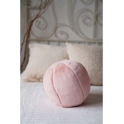 Mioli Decor Ukrasni jastuk Pelus Top, 25x25x25 cm, Svetlorozi Cene