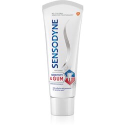 Sensodyne Sensitivity & Gum Whitening zobna pasta za beljenje zob za zaščito zob in dlesni 75 ml Cene