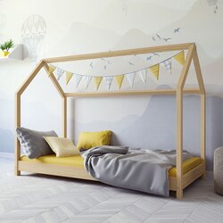 HAPPYKIDS DJEJI KREVET BETI 200X90 (VIE BOJA)- natur Cene