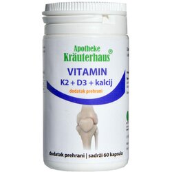 K2 D3 + Kalcij – prirodni dodatak prehrani za zdrave kosti Cene