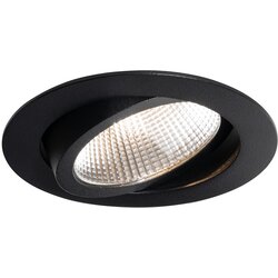 QAZQA Professional Vgradni reflektor črna 9,5 cm z vključeno LED 1300lm zatemnilno IP65 - Gaius Cene